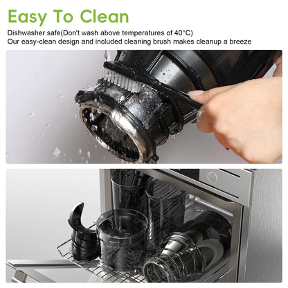 Cold Press Slow Juicer 130mm Wide Chute